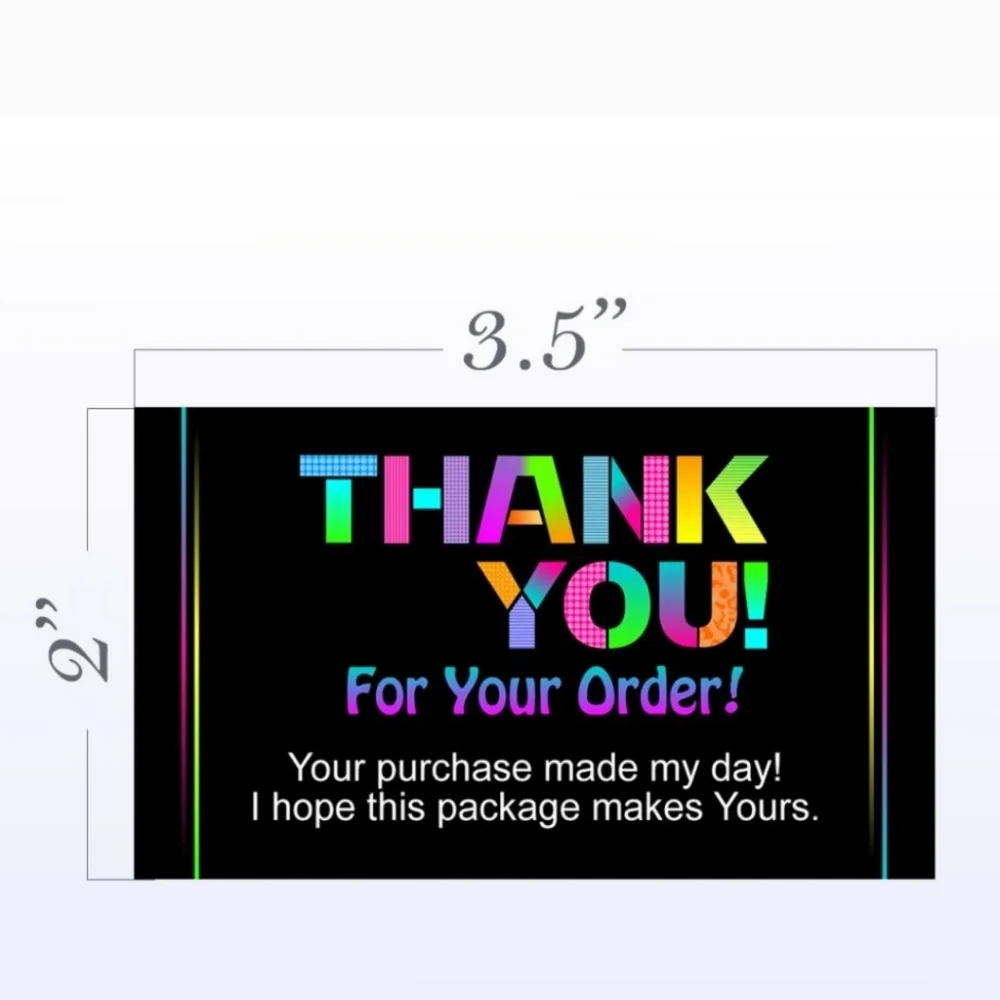 100 Thank You Cards